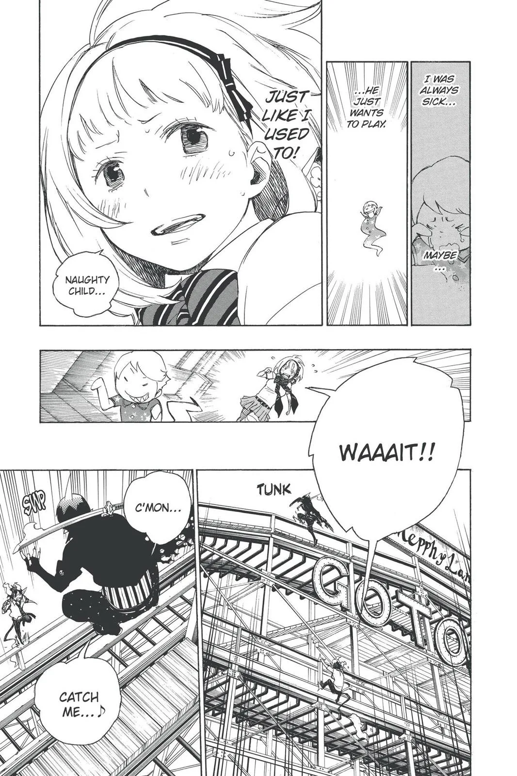 Blue Exorcist, chapter 9, page 21