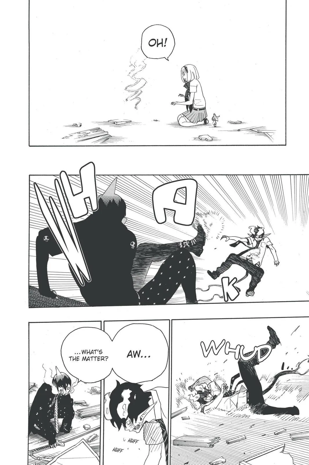 Blue Exorcist, chapter 9, page 34