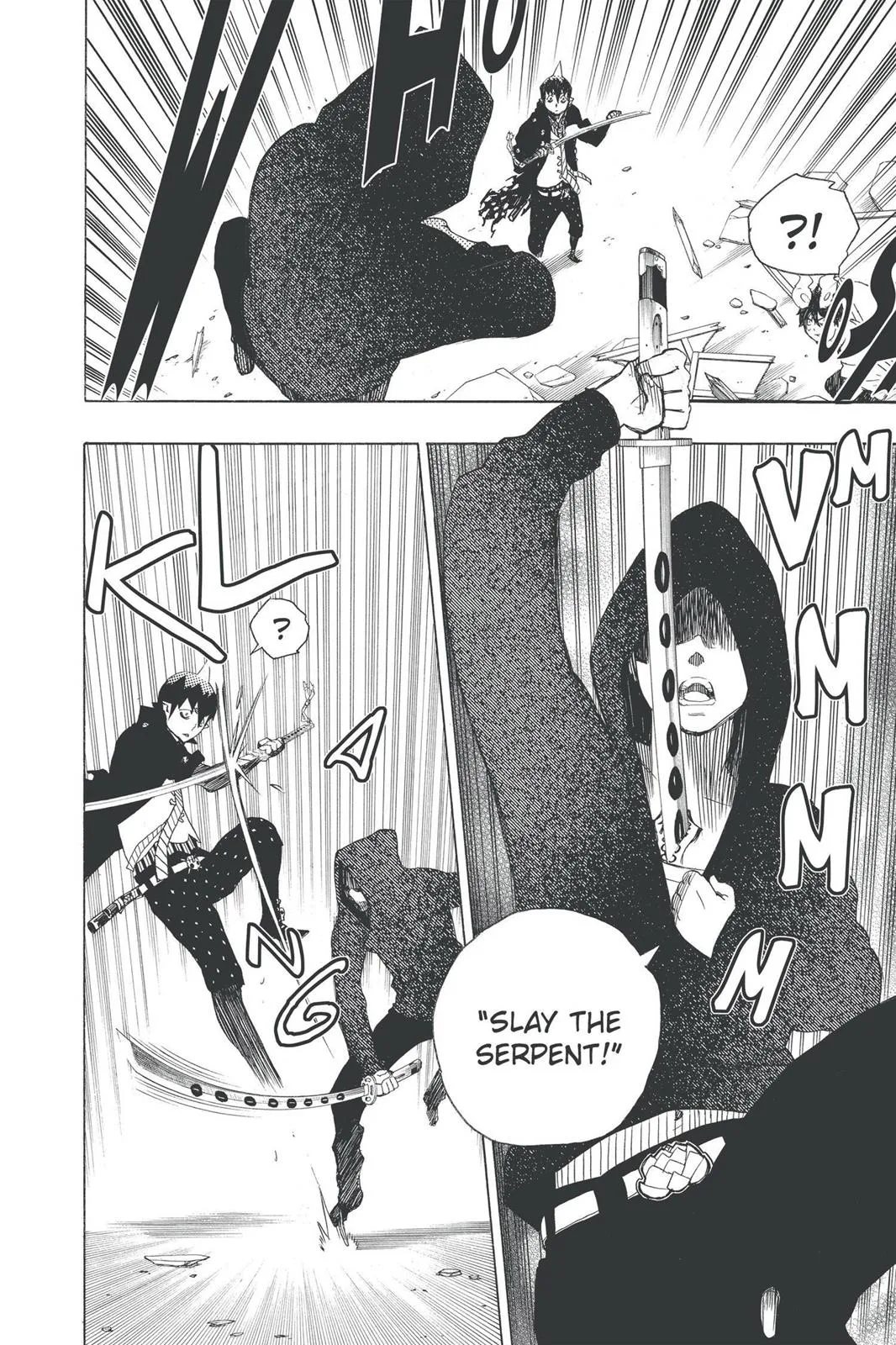Blue Exorcist, chapter 9, page 36