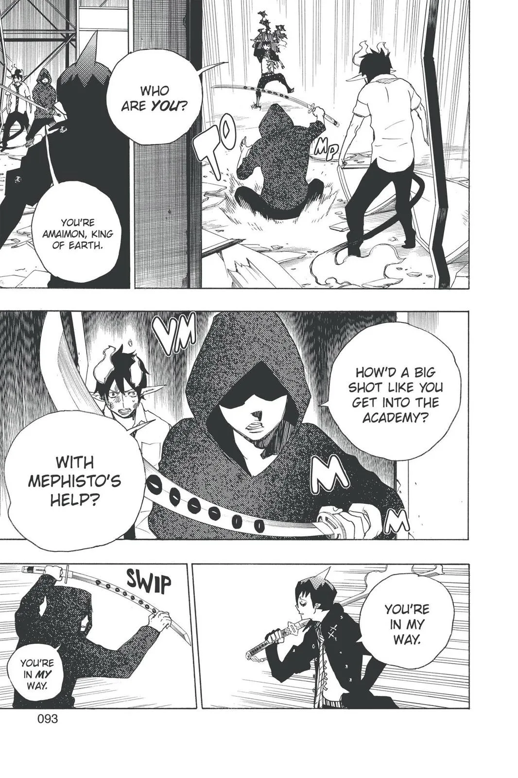 Blue Exorcist, chapter 9, page 37