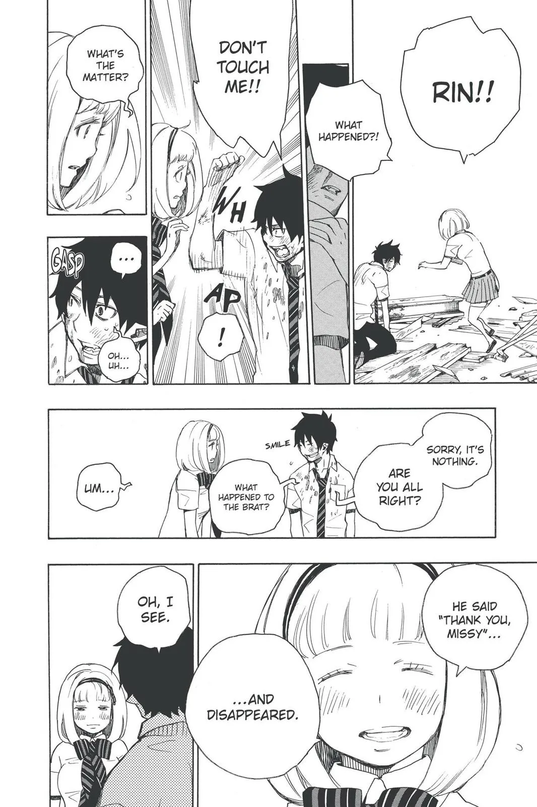Blue Exorcist, chapter 9, page 40