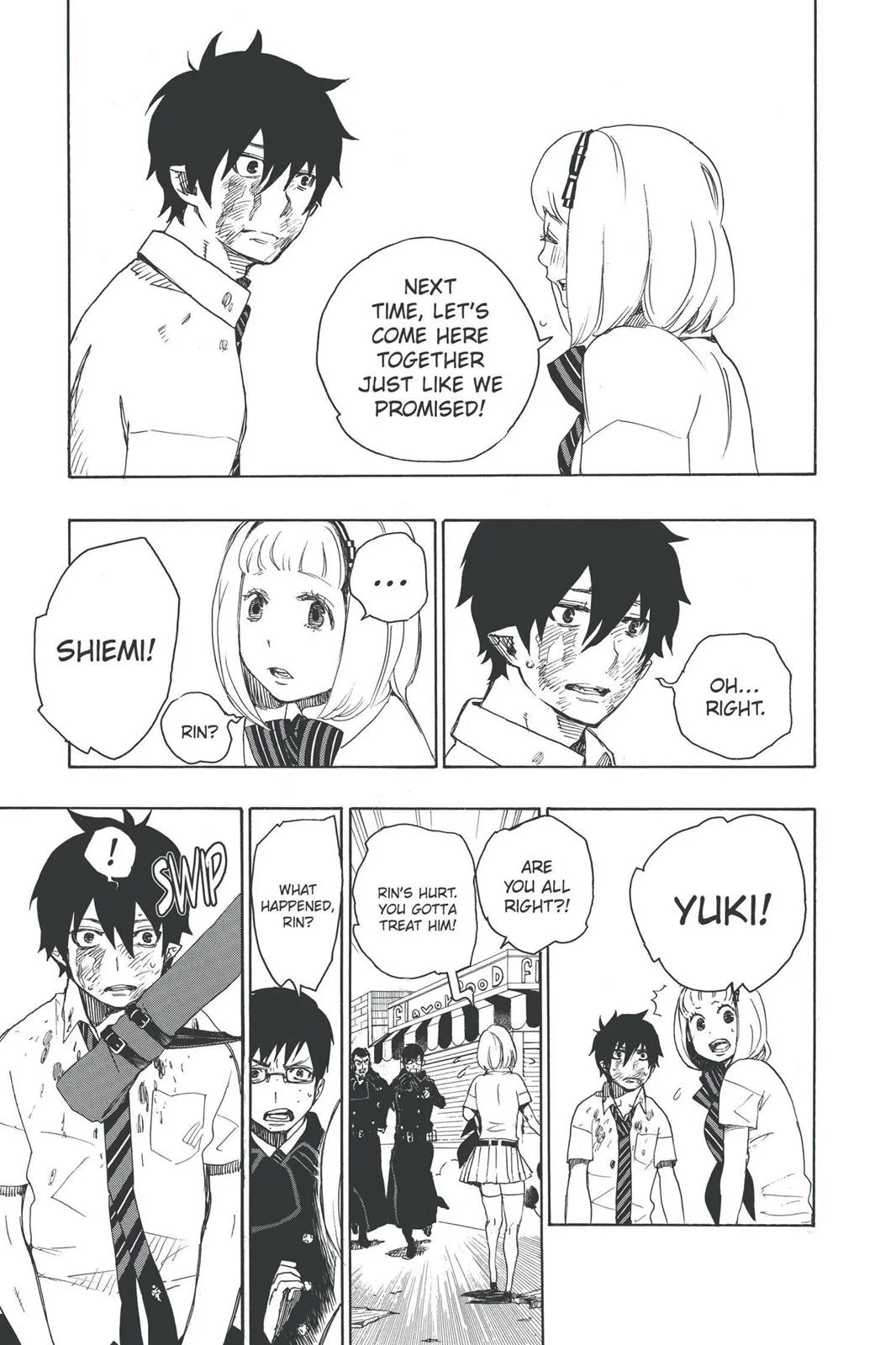 Blue Exorcist, chapter 9, page 41