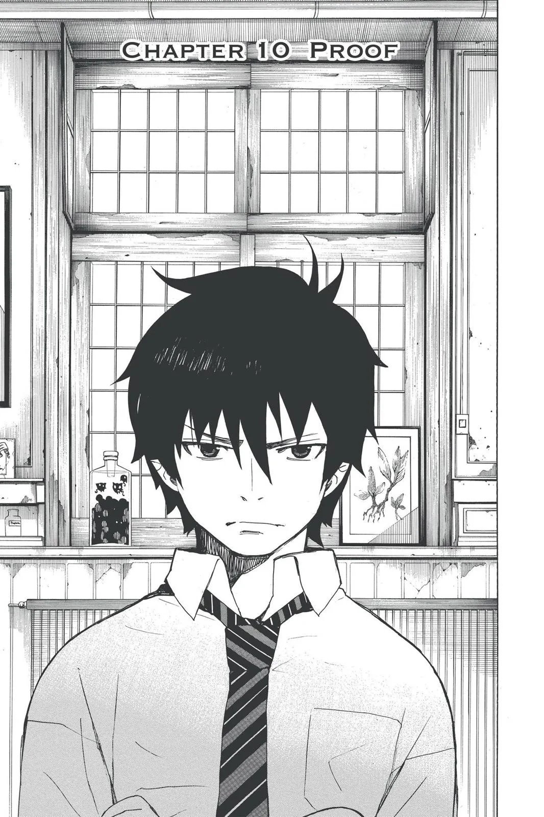 Blue Exorcist, chapter 10, page 1