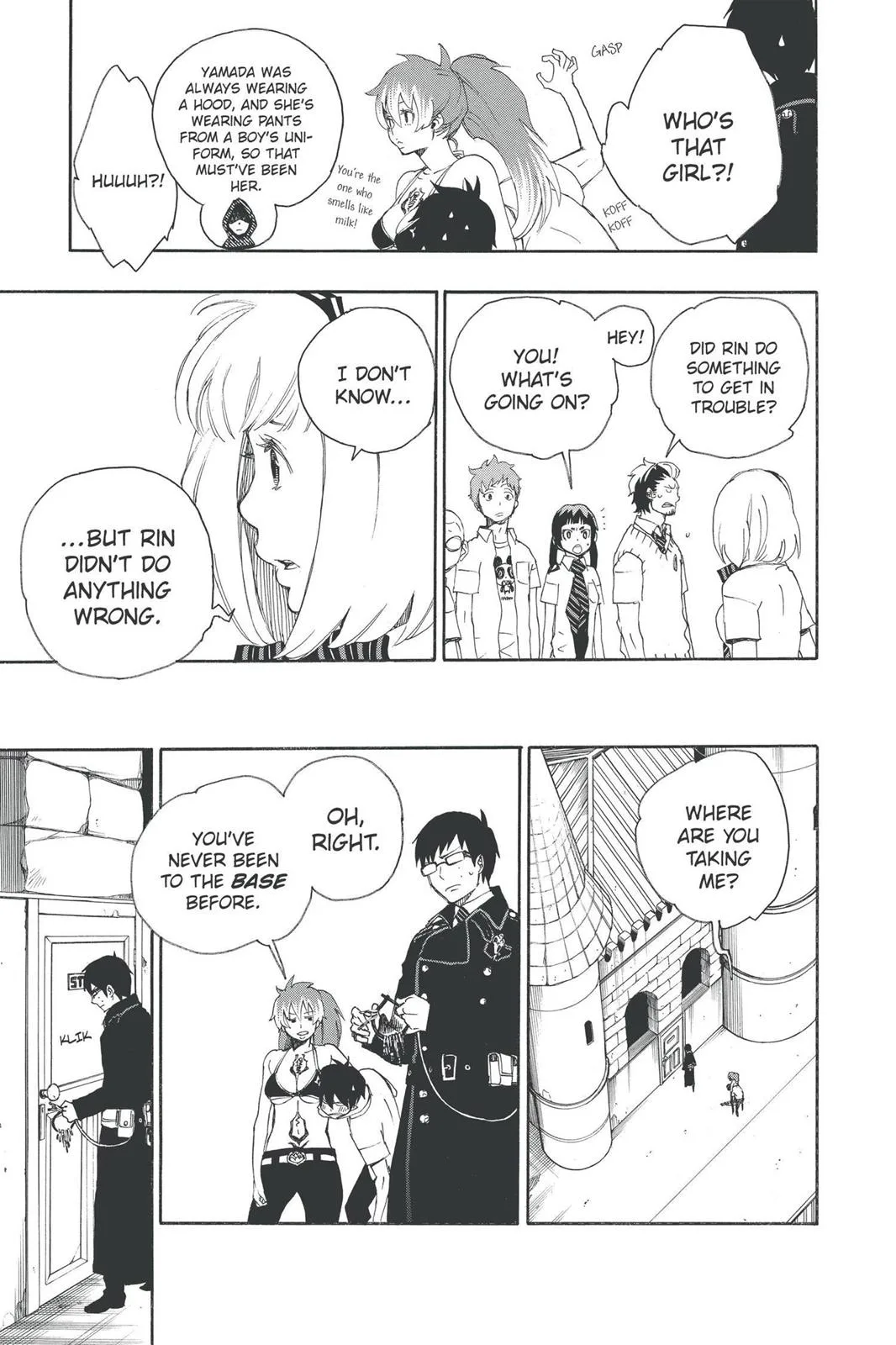 Blue Exorcist, chapter 10, page 5