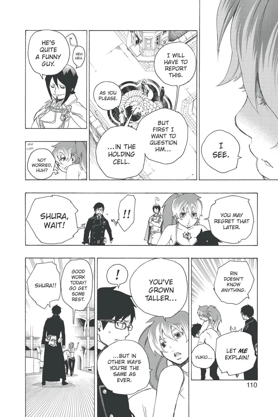 Blue Exorcist, chapter 10, page 10