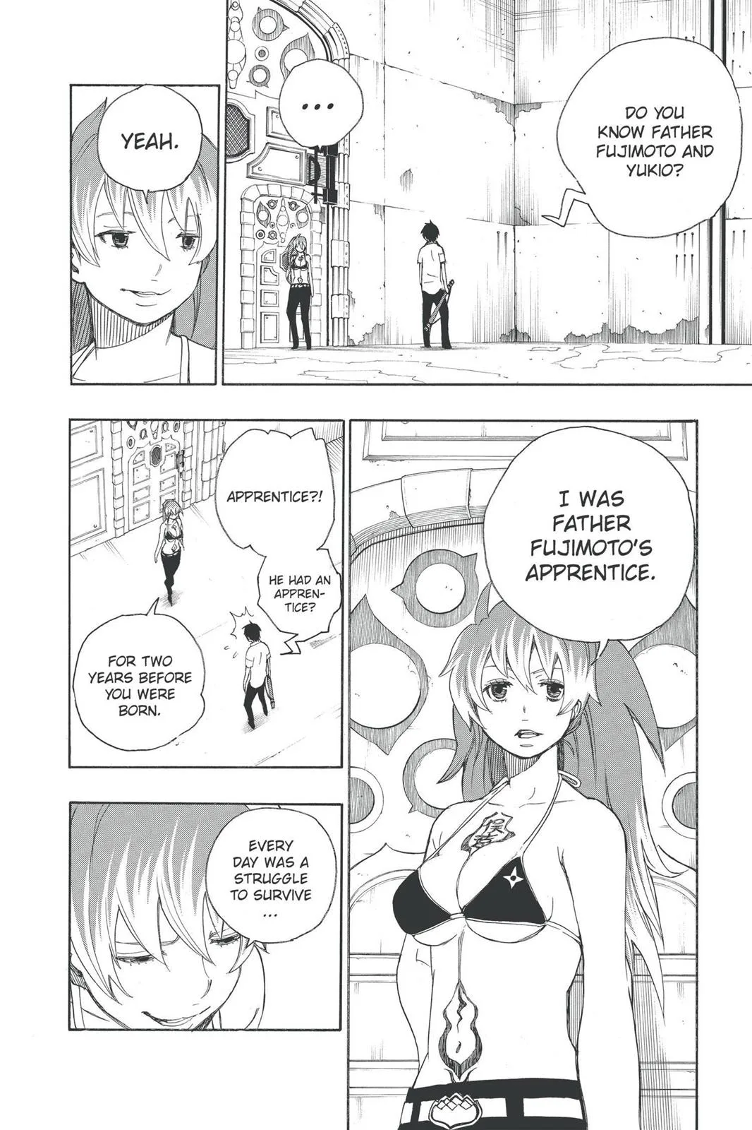 Blue Exorcist, chapter 10, page 12
