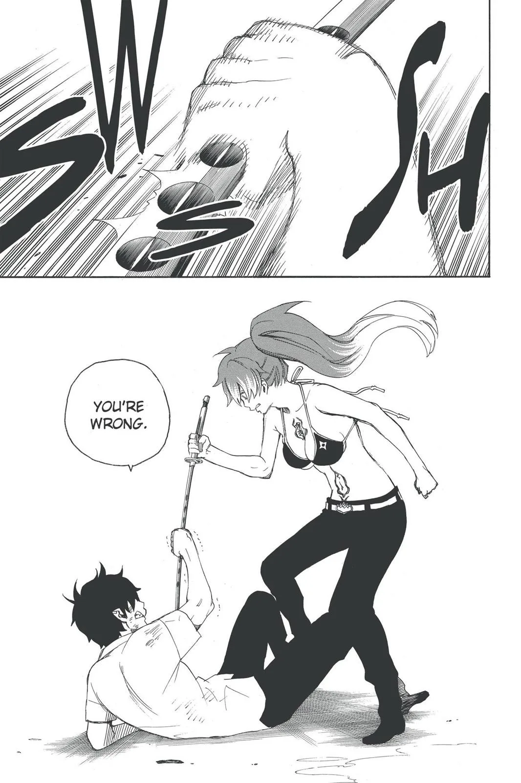 Blue Exorcist, chapter 10, page 27