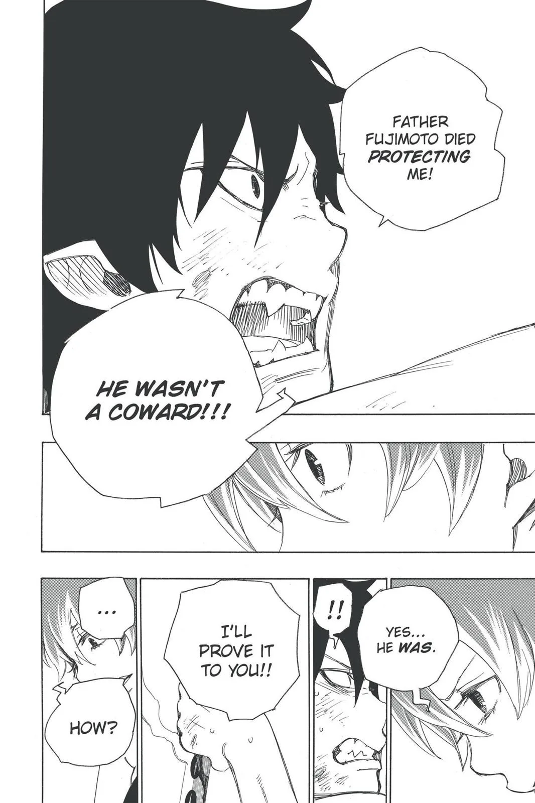 Blue Exorcist, chapter 10, page 28
