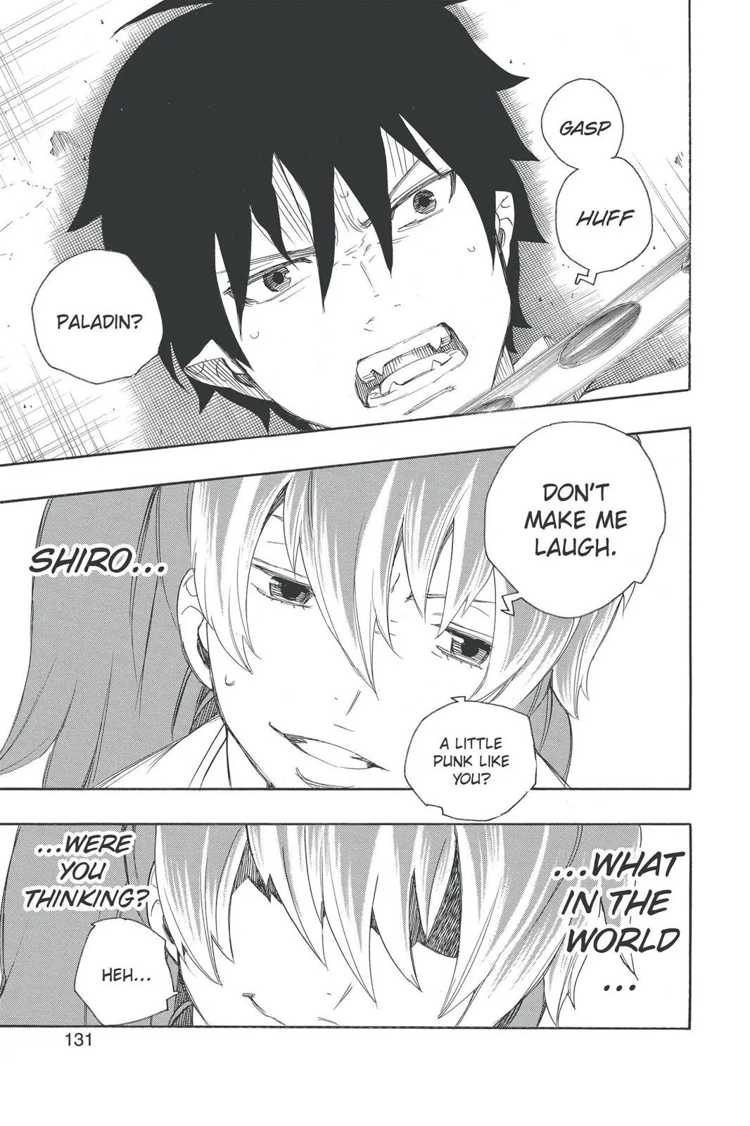 Blue Exorcist, chapter 10, page 31