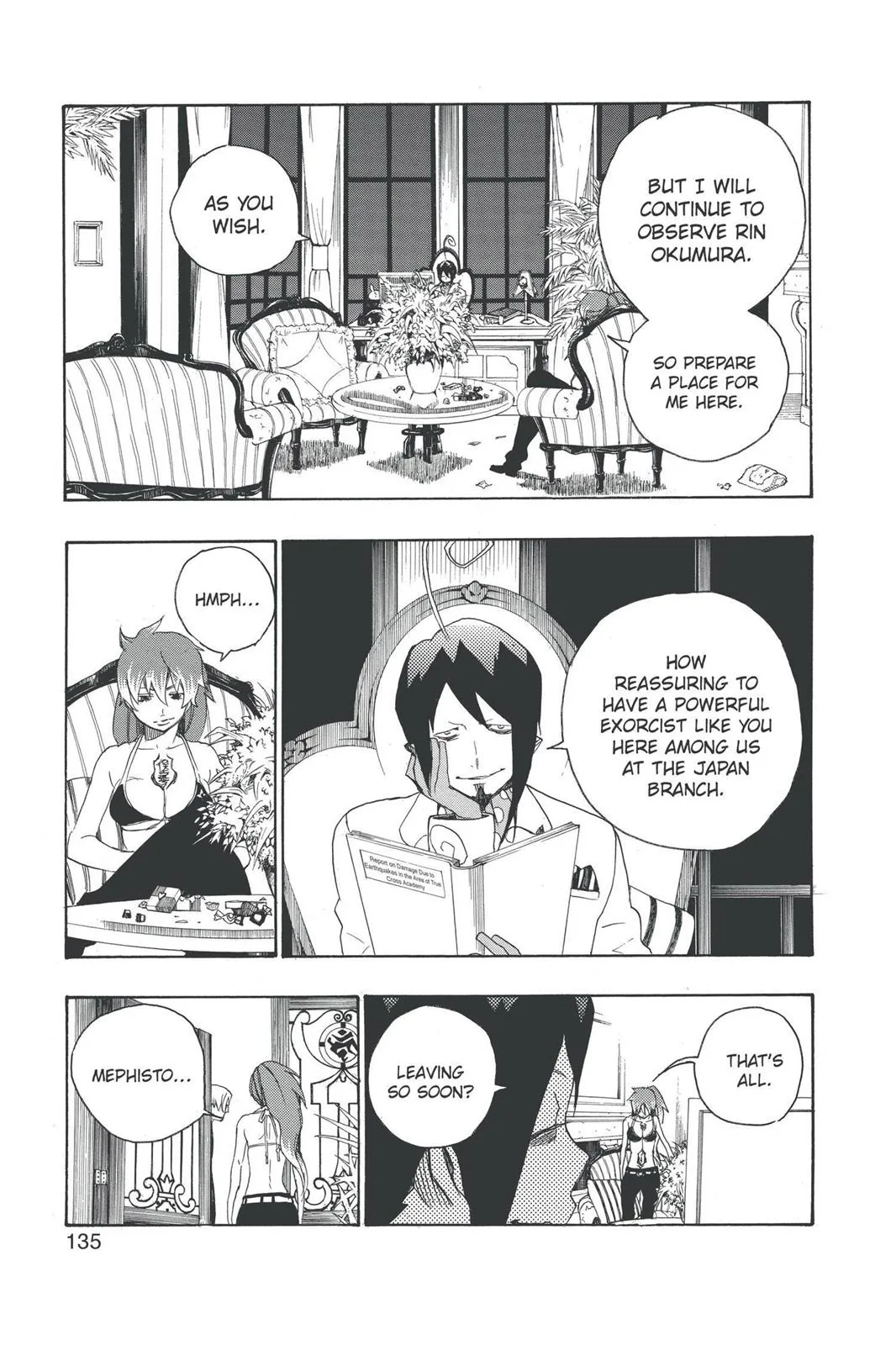 Blue Exorcist, chapter 10, page 35