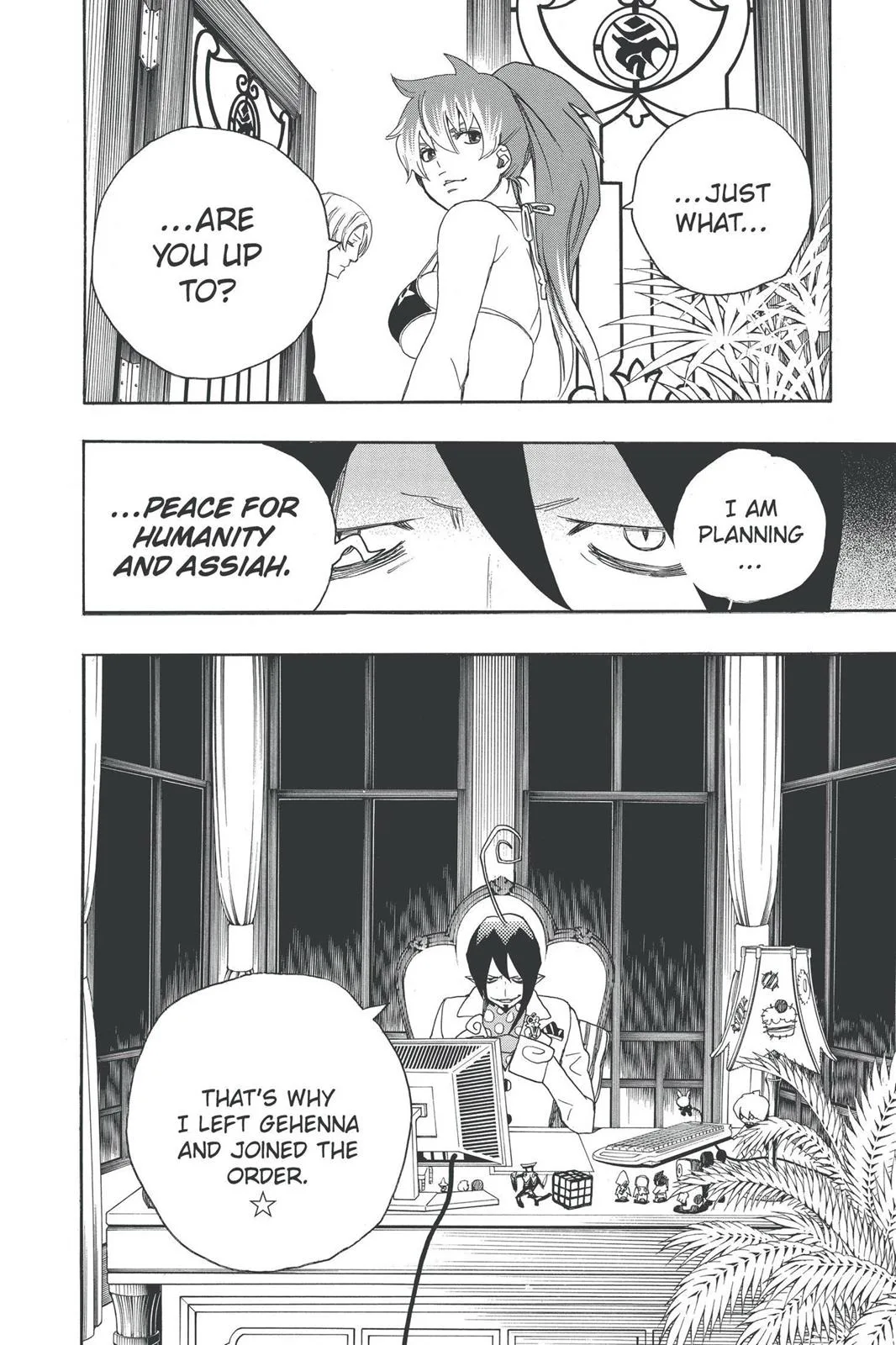 Blue Exorcist, chapter 10, page 36