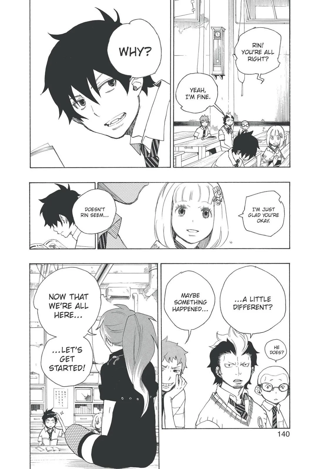 Blue Exorcist, chapter 10, page 40