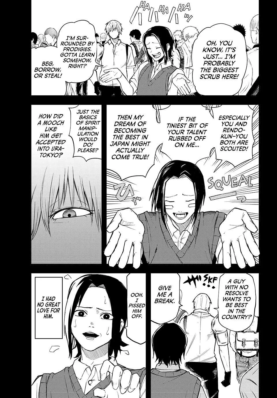 Ura Toukyou no Osoroshidokoro, chapter 19, page 9