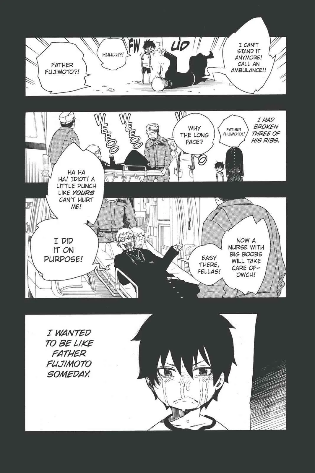 Blue Exorcist, chapter 11, page 7