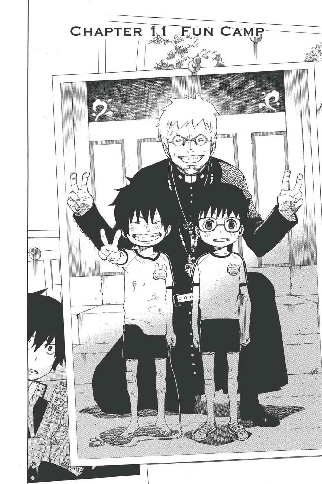 Blue Exorcist, chapter 11, page 8