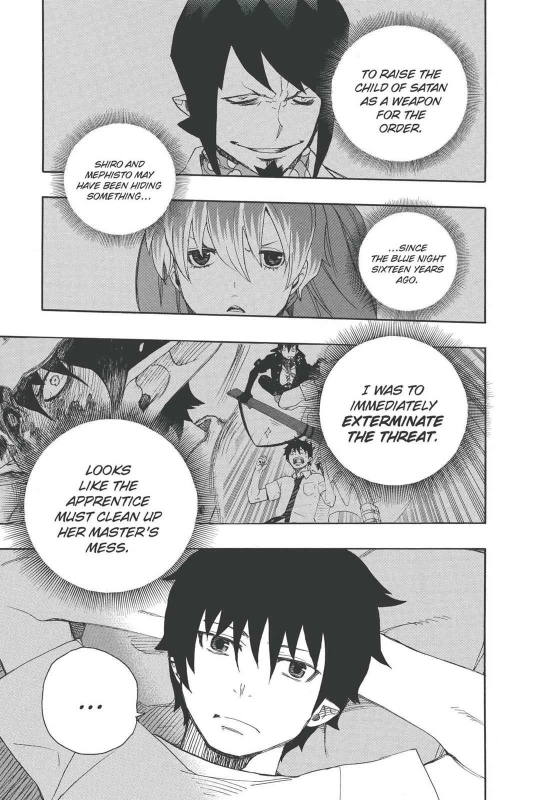 Blue Exorcist, chapter 11, page 9