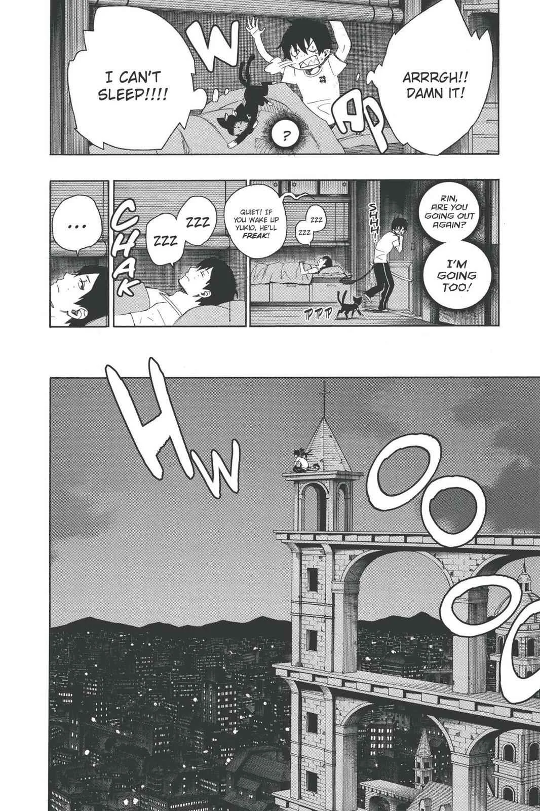 Blue Exorcist, chapter 11, page 10