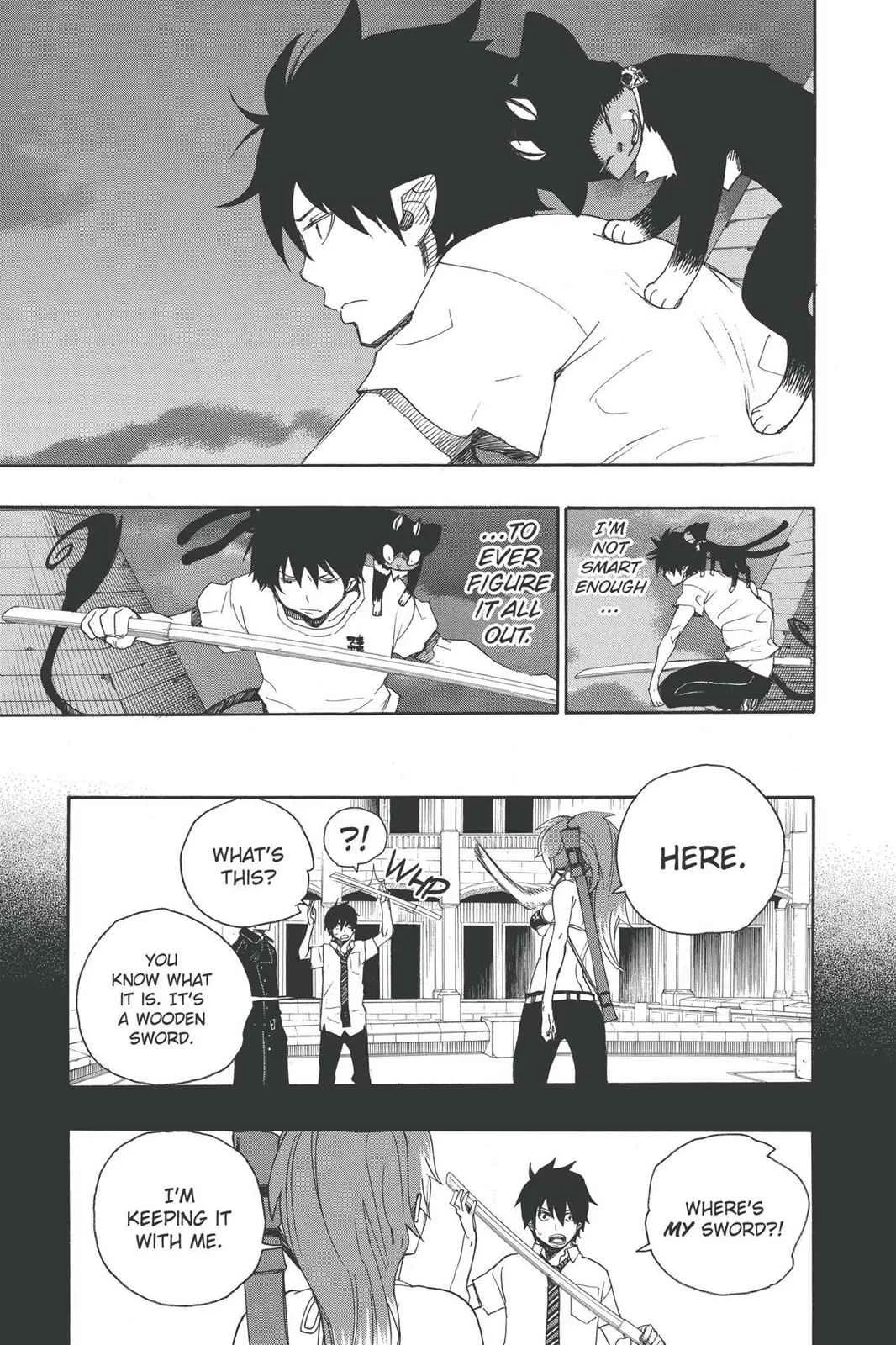 Blue Exorcist, chapter 11, page 11