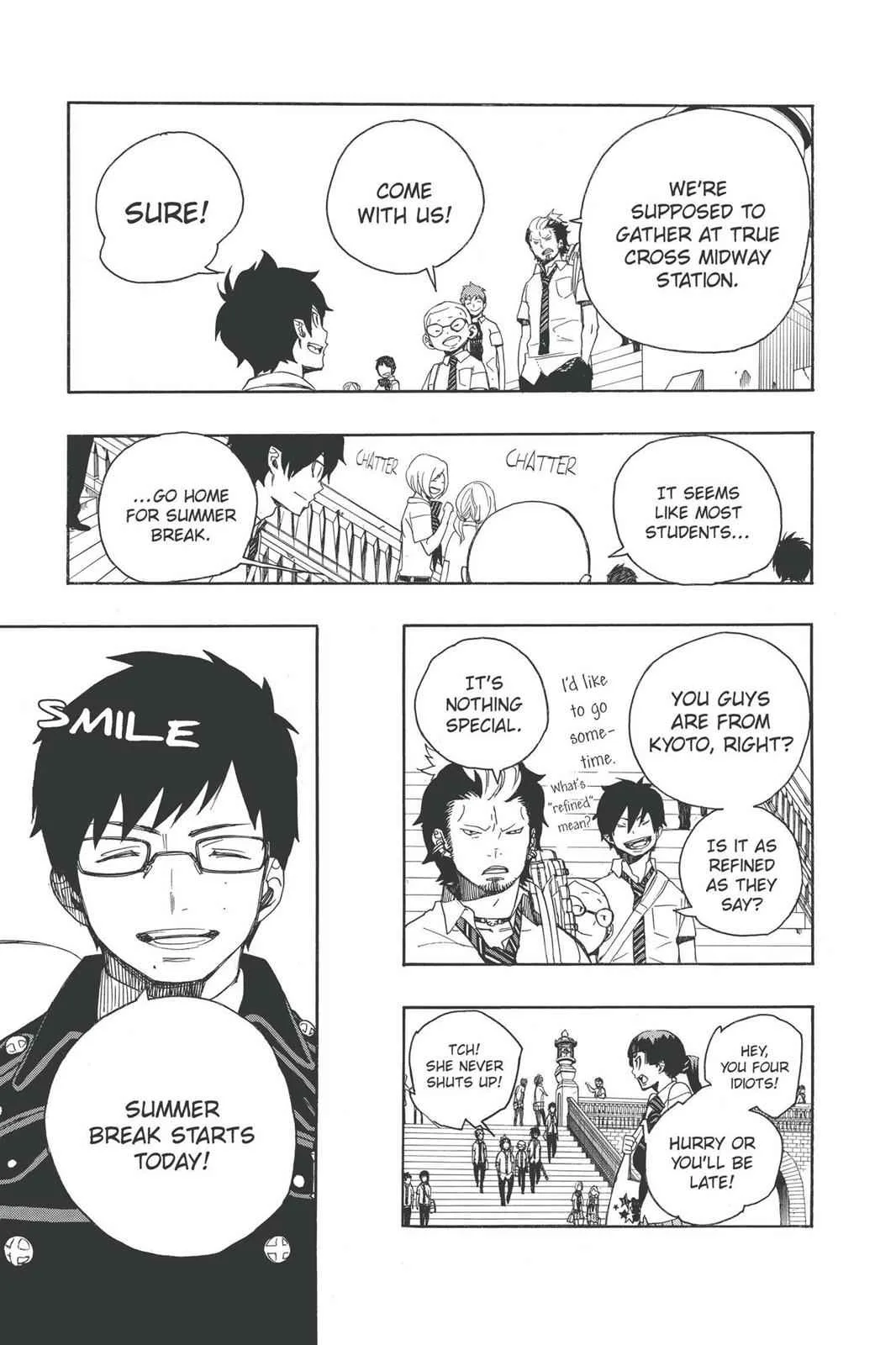 Blue Exorcist, chapter 11, page 15
