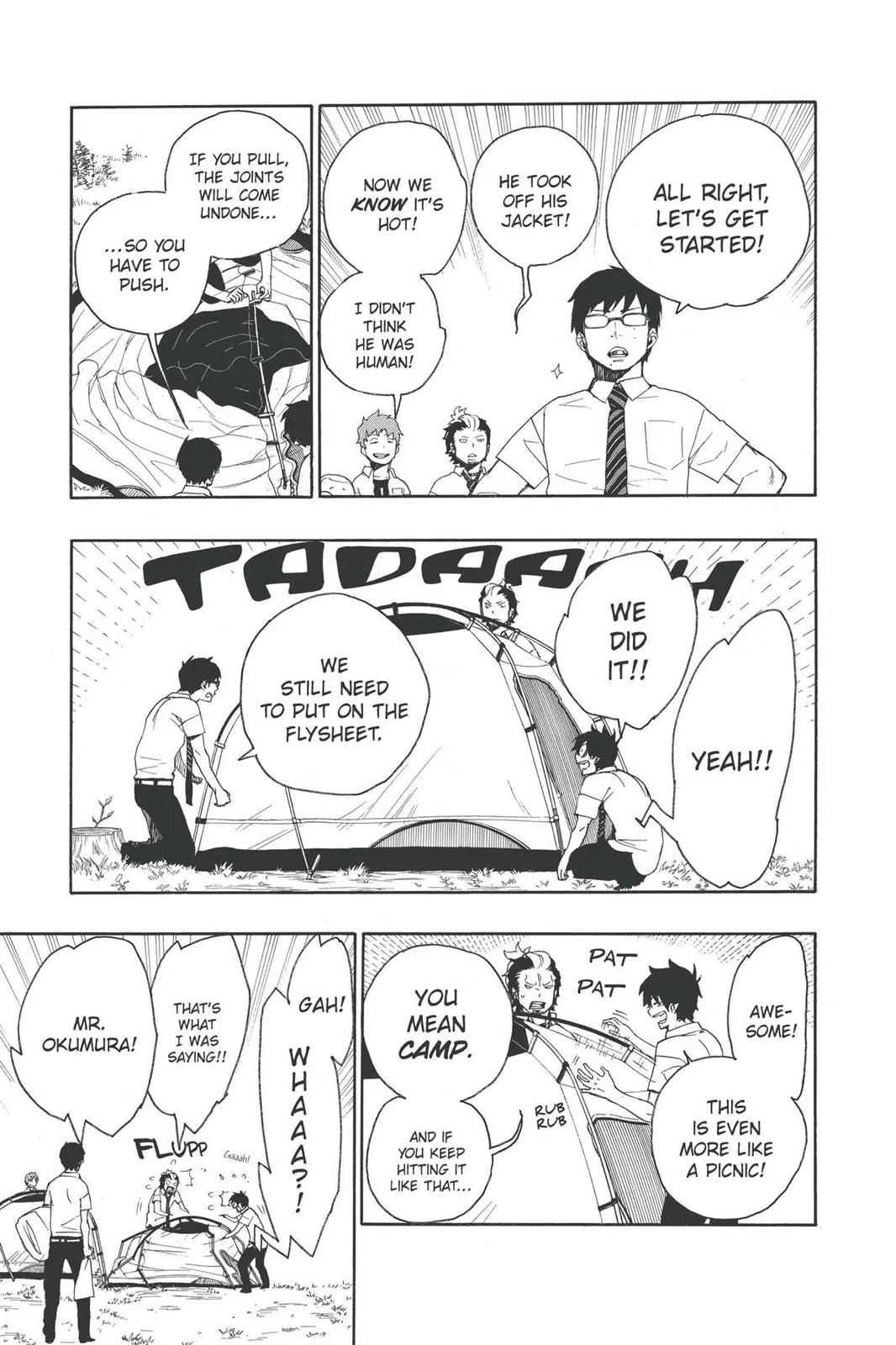 Blue Exorcist, chapter 11, page 19