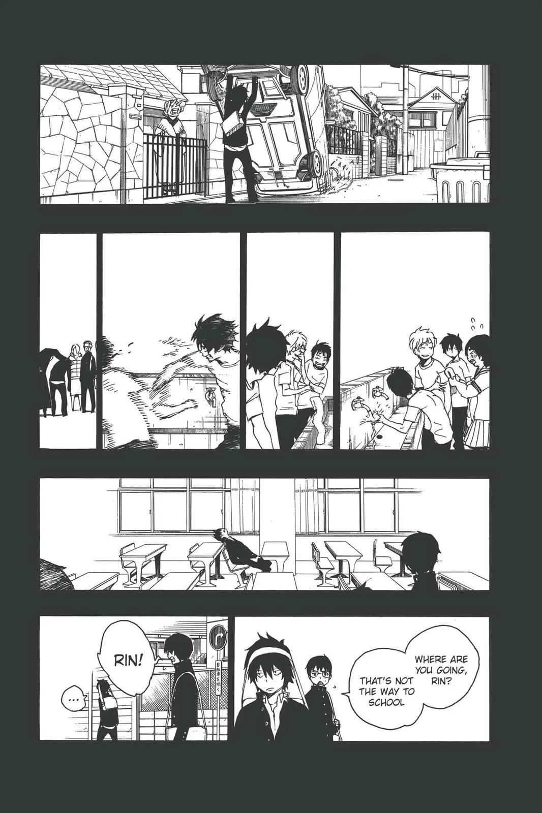 Blue Exorcist, chapter 11, page 25