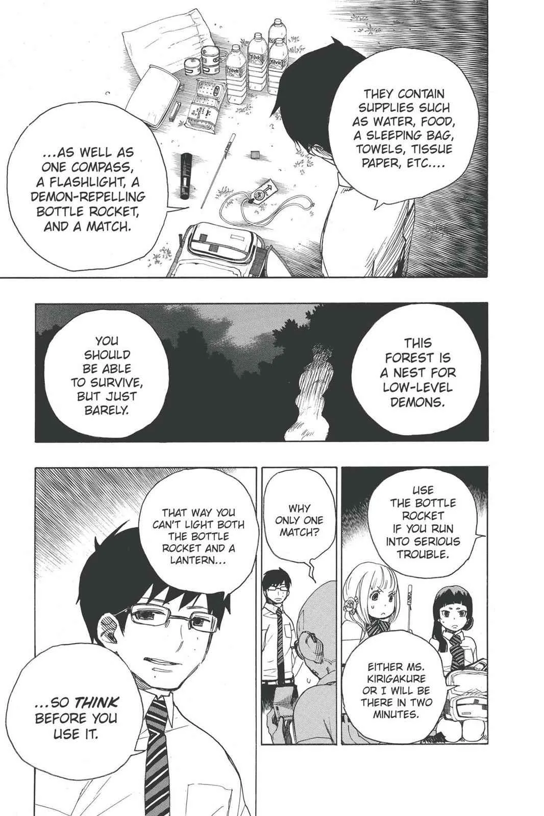 Blue Exorcist, chapter 11, page 31