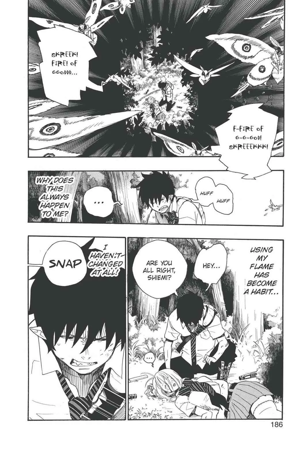 Blue Exorcist, chapter 11, page 44