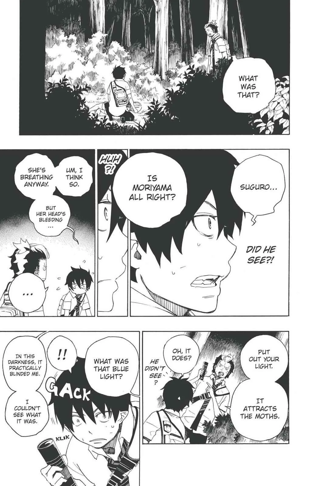 Blue Exorcist, chapter 12, page 13