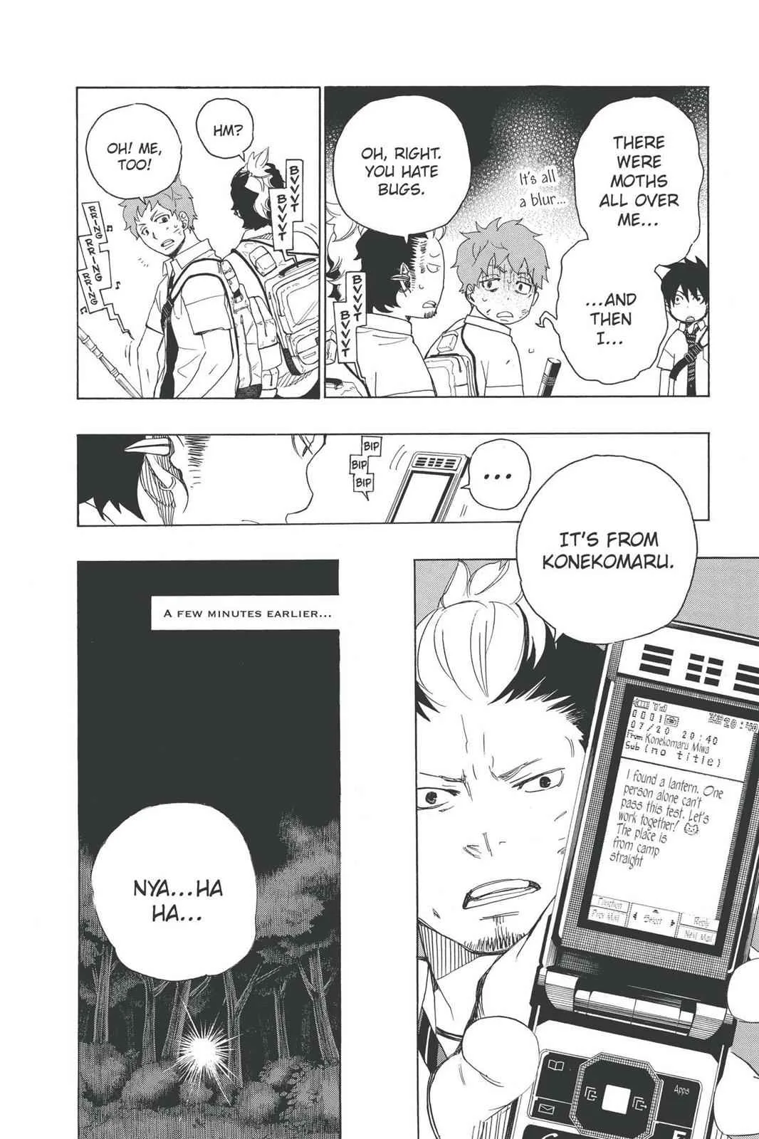 Blue Exorcist, chapter 12, page 18