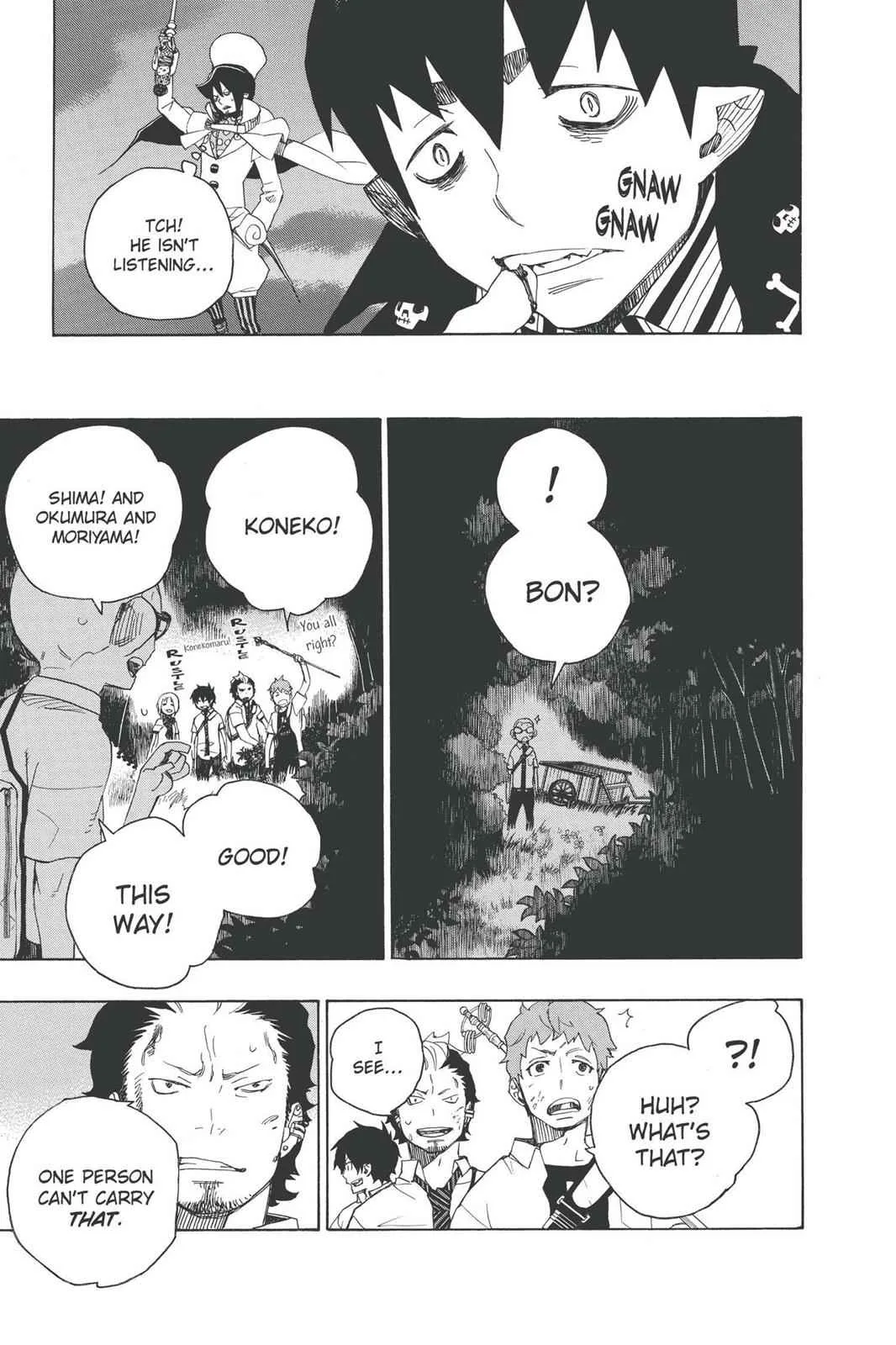 Blue Exorcist, chapter 12, page 22