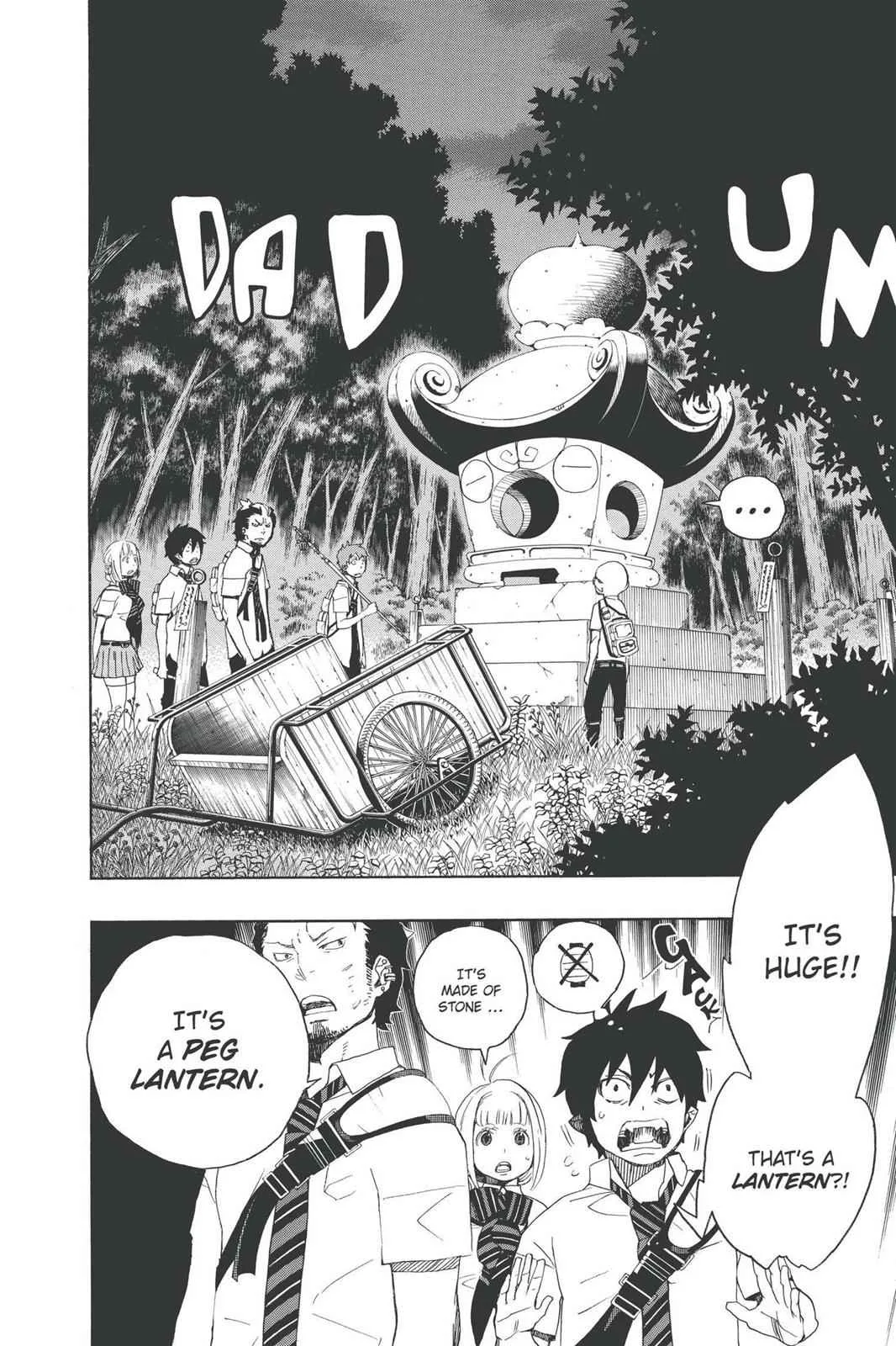 Blue Exorcist, chapter 12, page 23