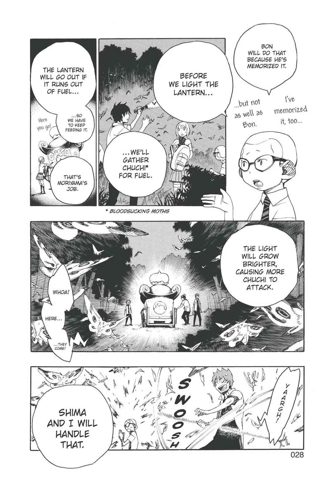 Blue Exorcist, chapter 12, page 27