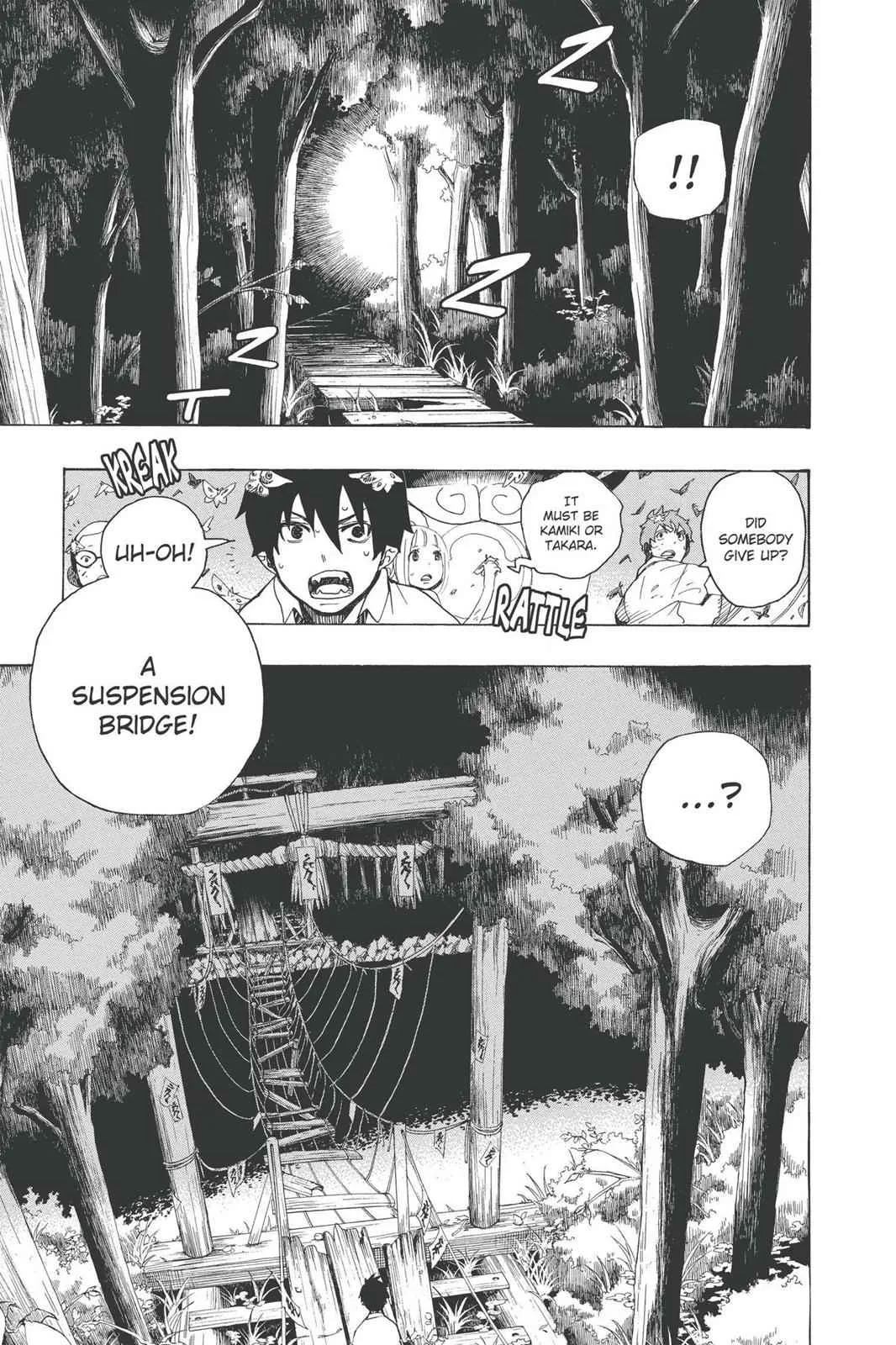 Blue Exorcist, chapter 12, page 30