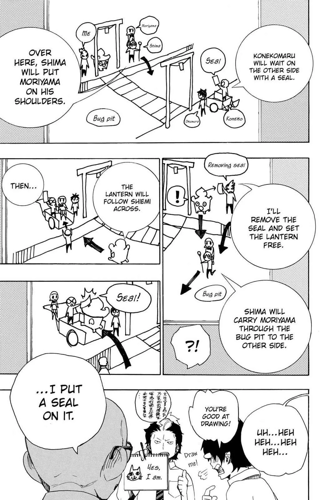 Blue Exorcist, chapter 12, page 34