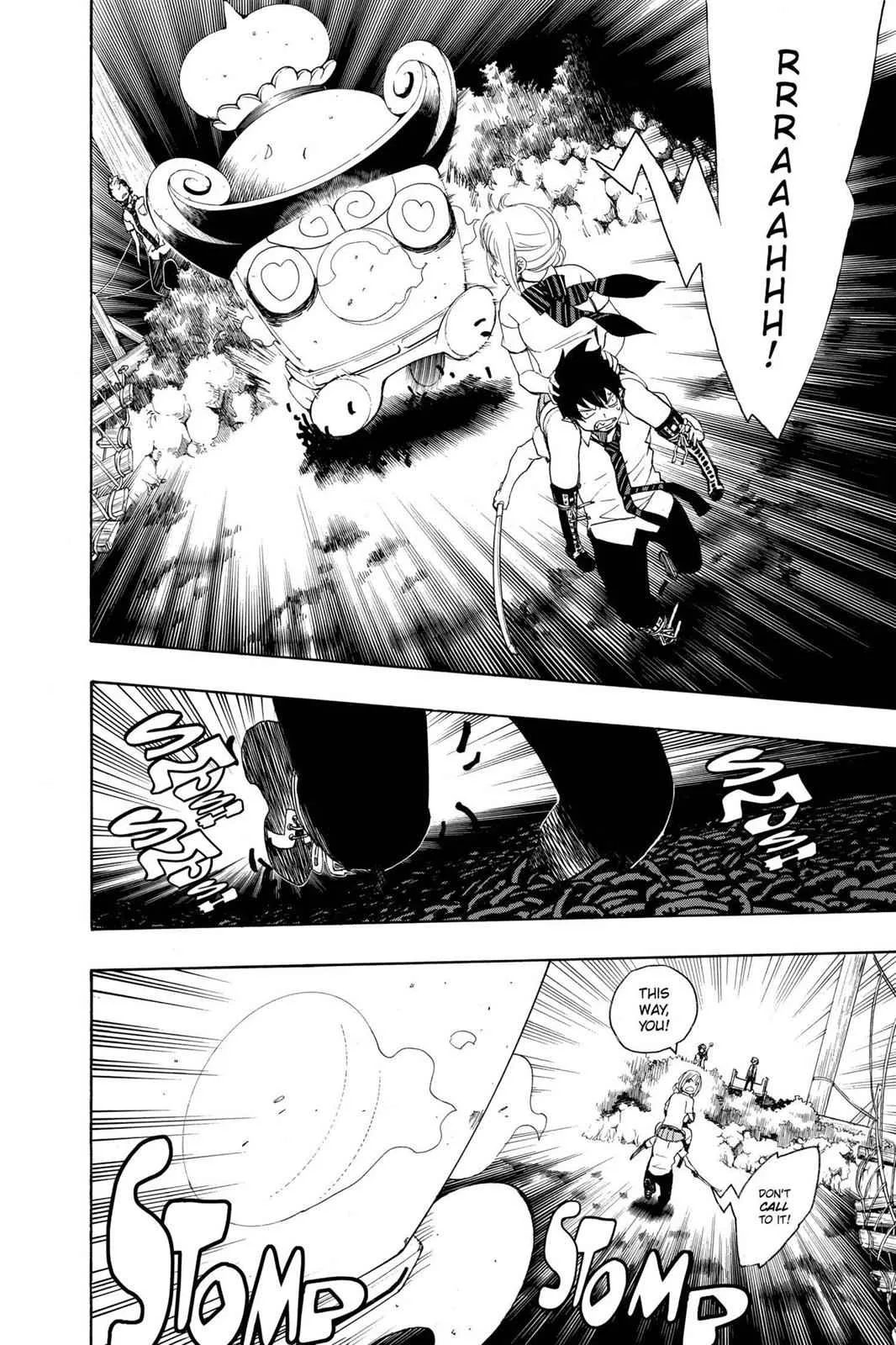 Blue Exorcist, chapter 12, page 37