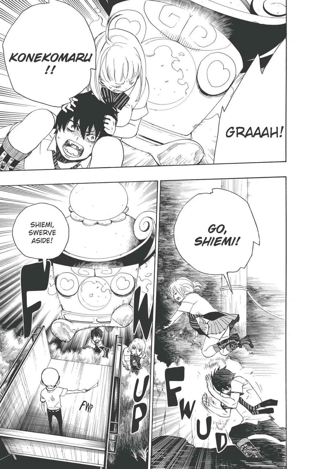Blue Exorcist, chapter 12, page 38
