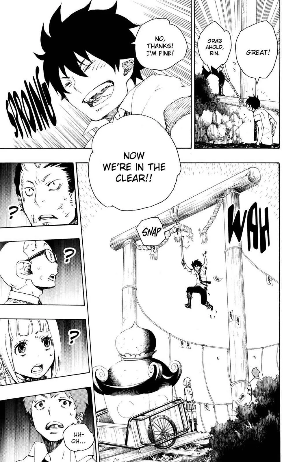 Blue Exorcist, chapter 12, page 40