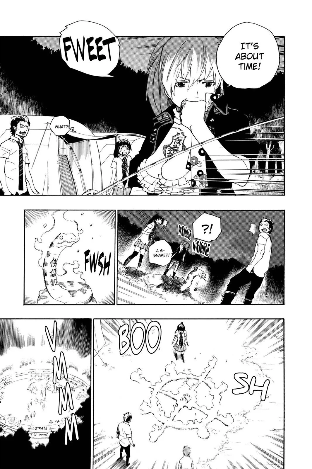 Blue Exorcist, chapter 13, page 3