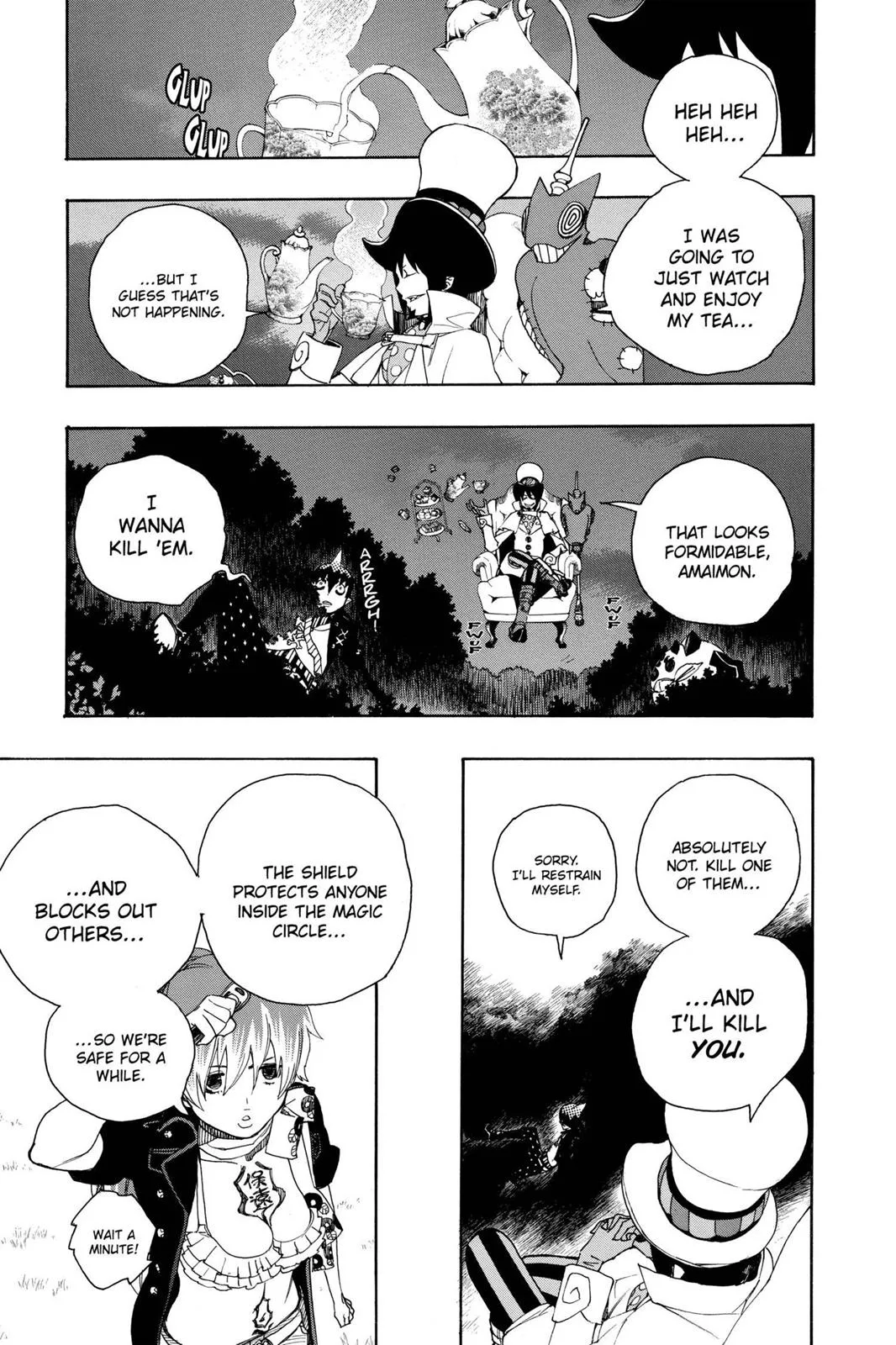 Blue Exorcist, chapter 13, page 5
