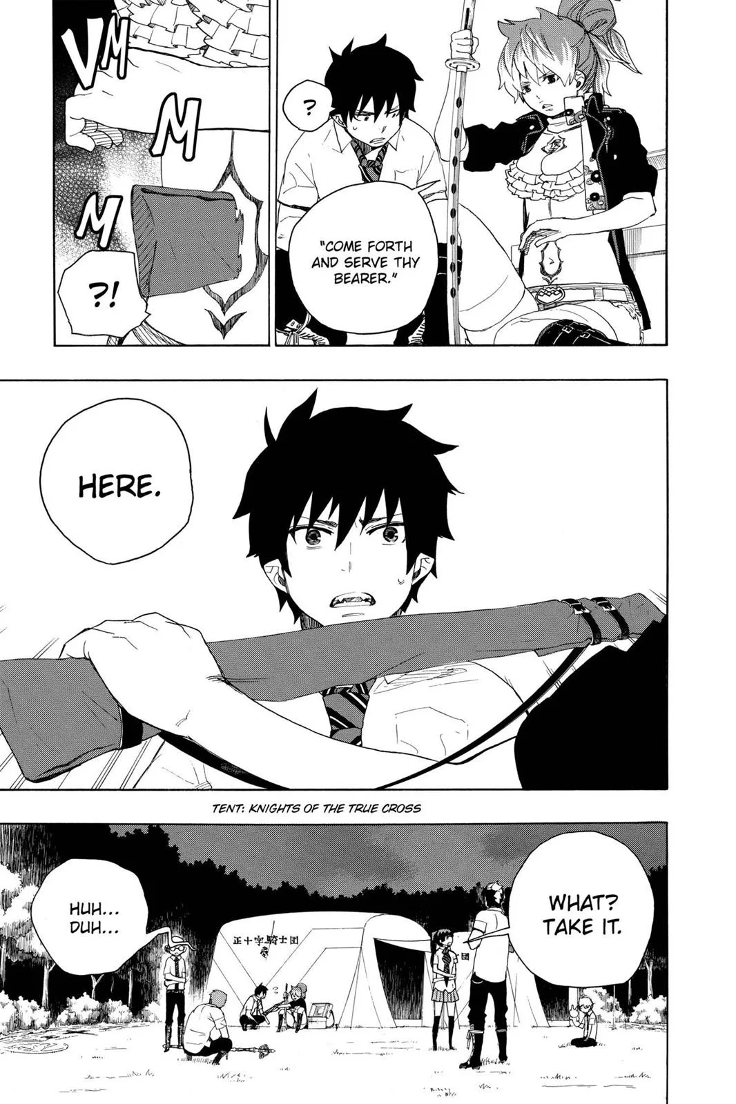Blue Exorcist, chapter 13, page 11