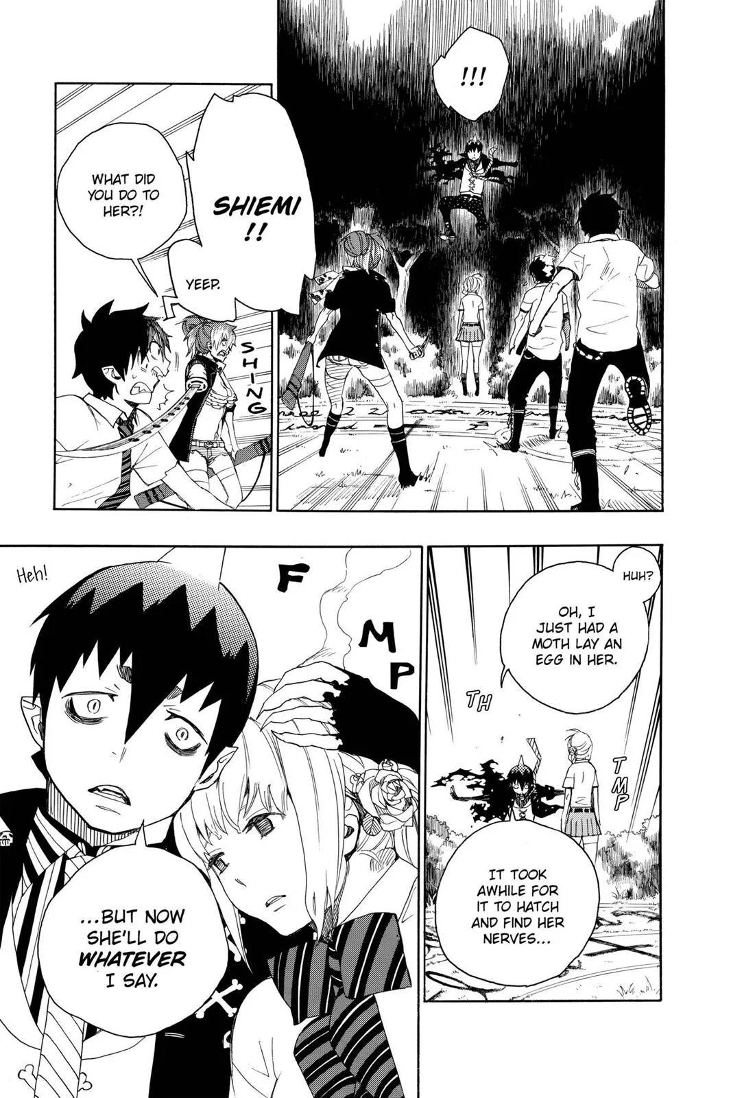 Blue Exorcist, chapter 13, page 15