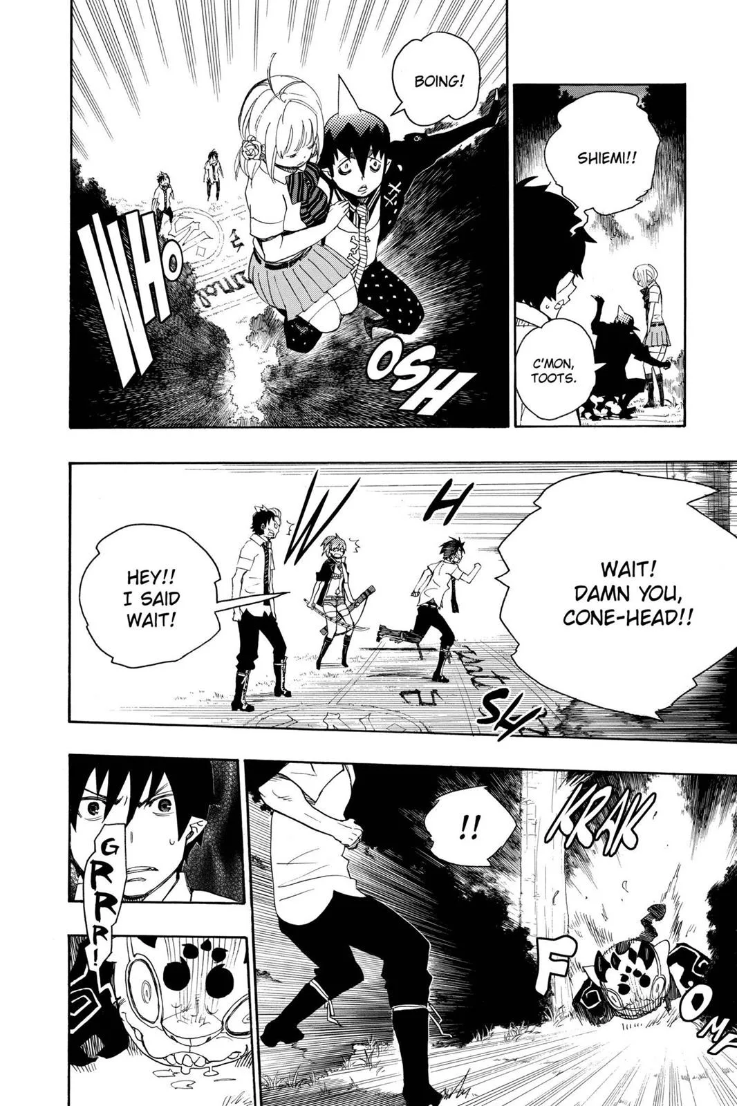 Blue Exorcist, chapter 13, page 16
