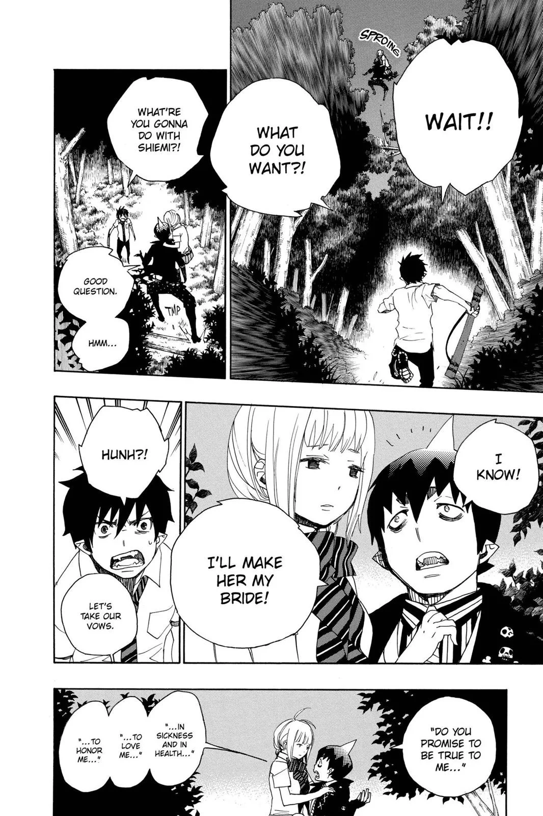 Blue Exorcist, chapter 13, page 18