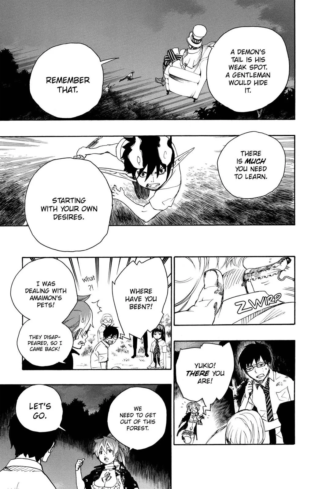 Blue Exorcist, chapter 13, page 39