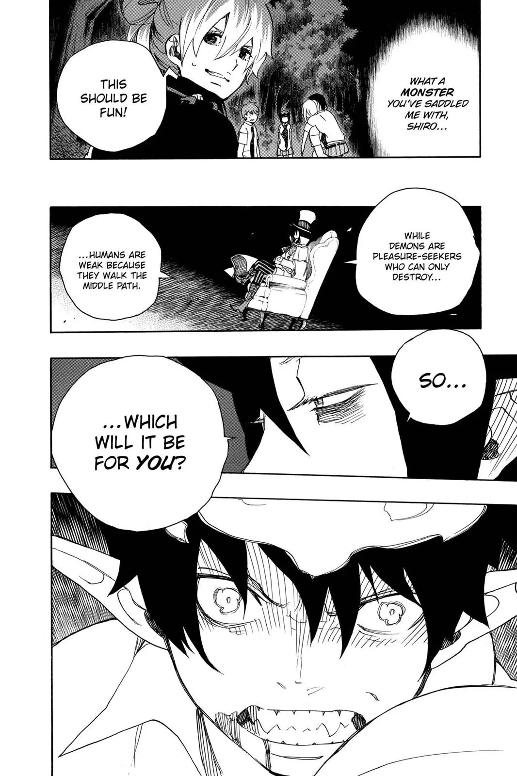 Blue Exorcist, chapter 13, page 40