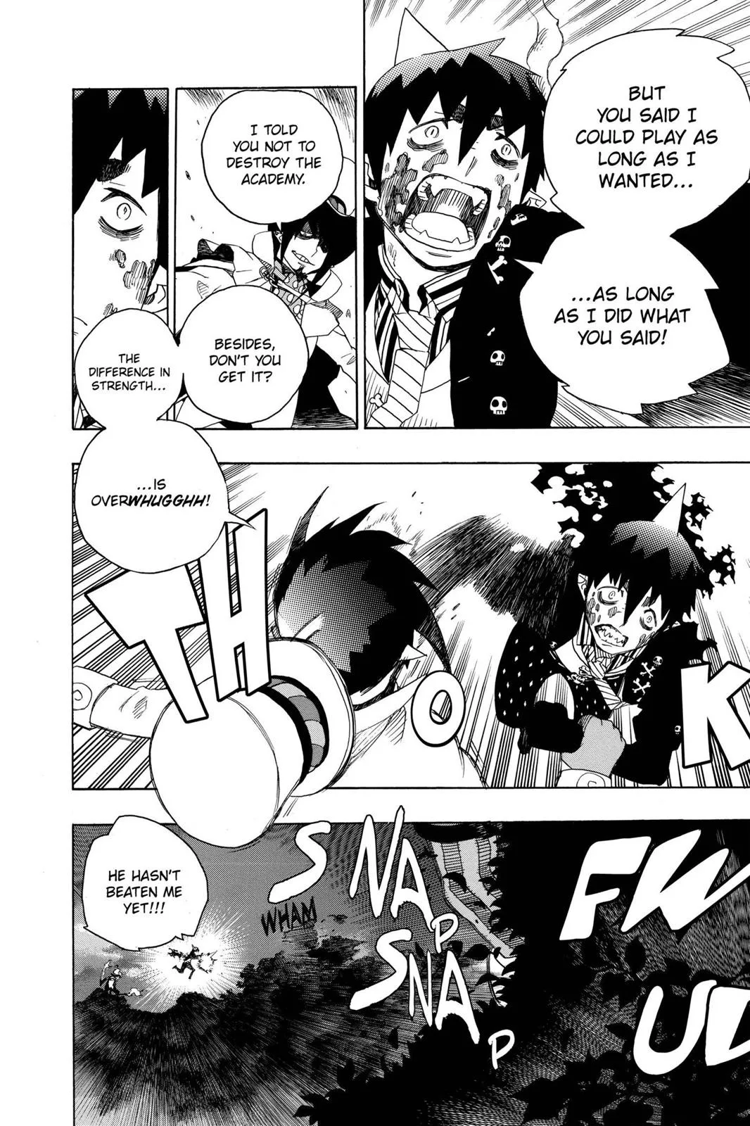 Blue Exorcist, chapter 14, page 2