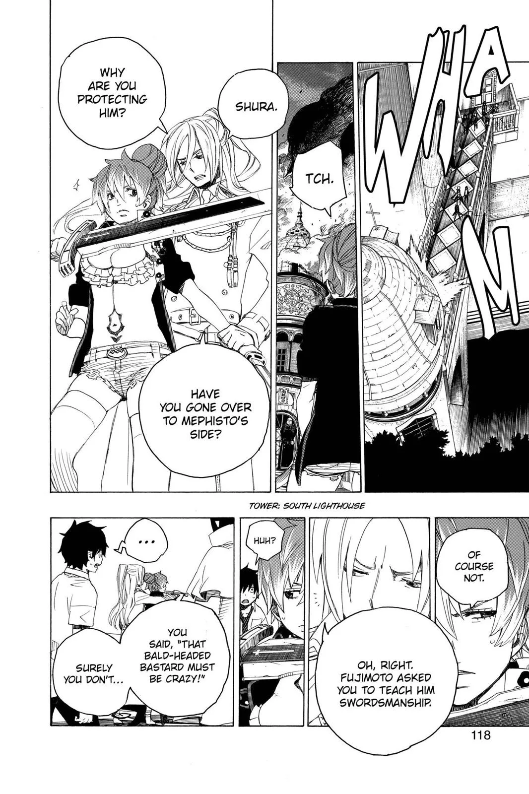 Blue Exorcist, chapter 14, page 18