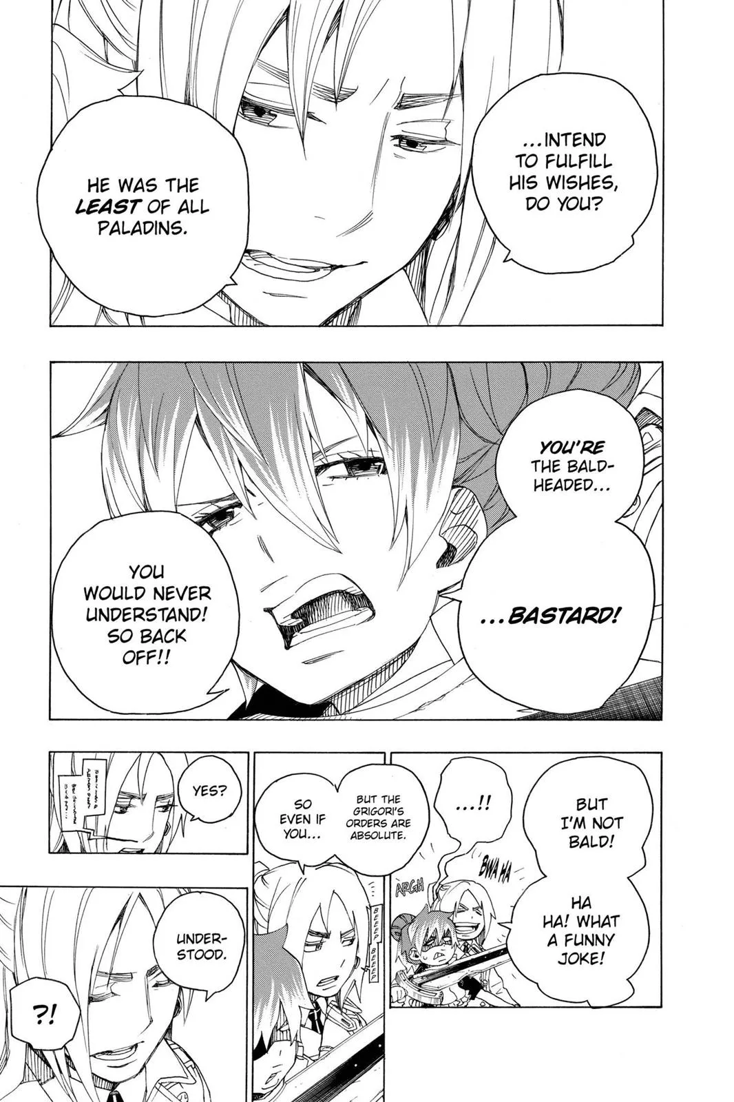Blue Exorcist, chapter 14, page 19