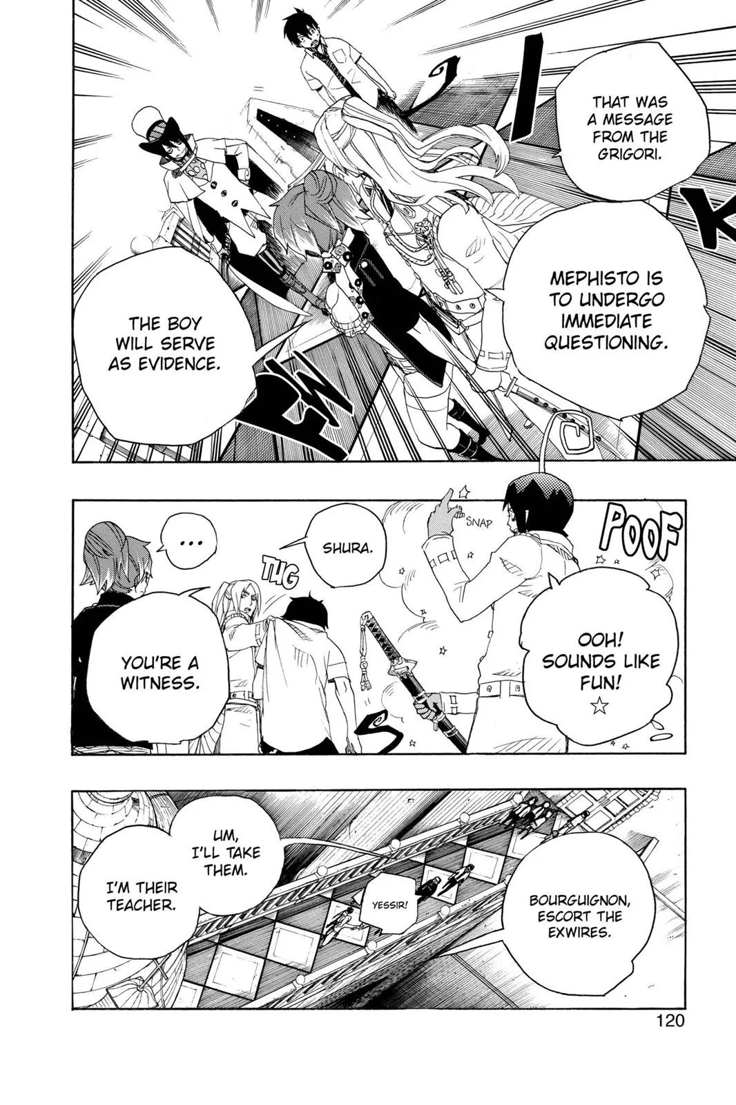 Blue Exorcist, chapter 14, page 20