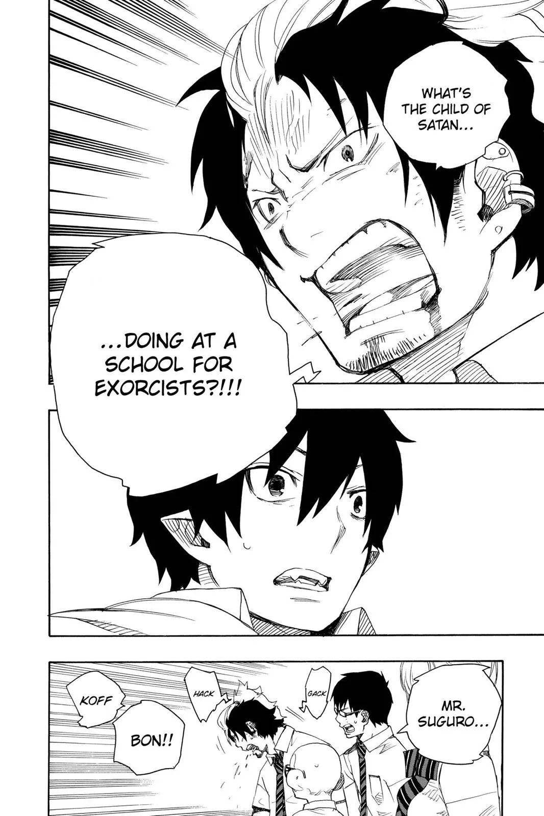 Blue Exorcist, chapter 14, page 22